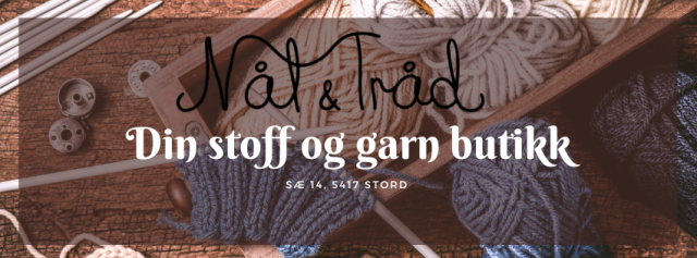 Nål og Tråd AS - Stoff og garn - Stord